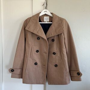 🤍 euc | Thread & Supply | cozy brown peacoat